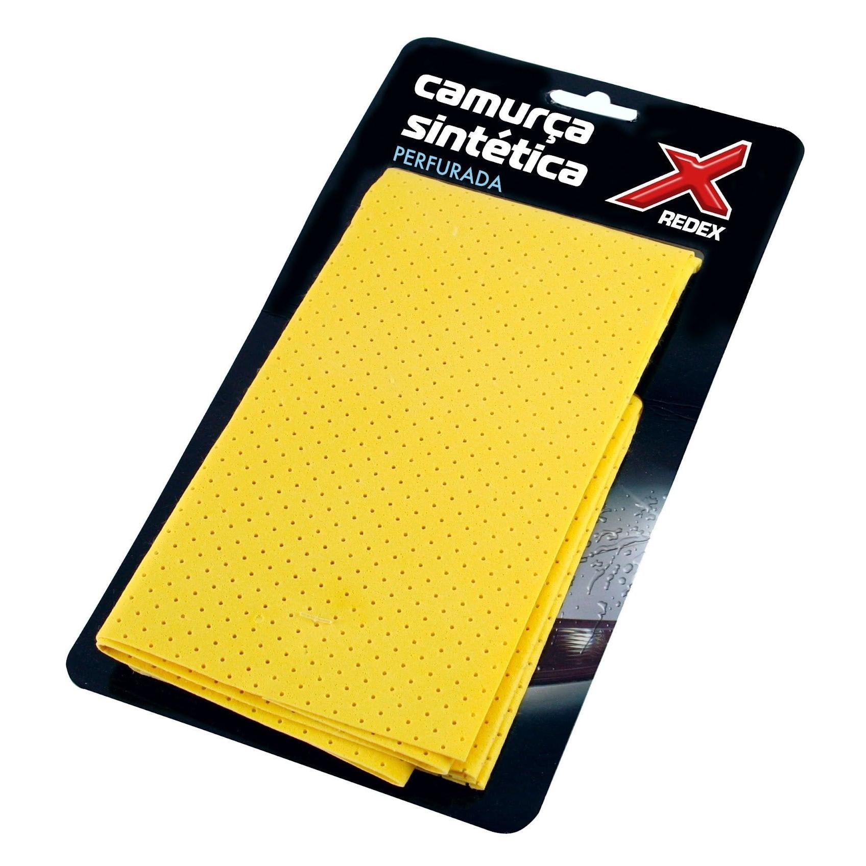 Redex Perforated Synthetic Chamois 40*40 cm - car interior cleaning